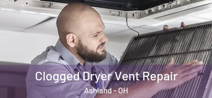  Clogged Dryer Vent Repair Ashland - OH
